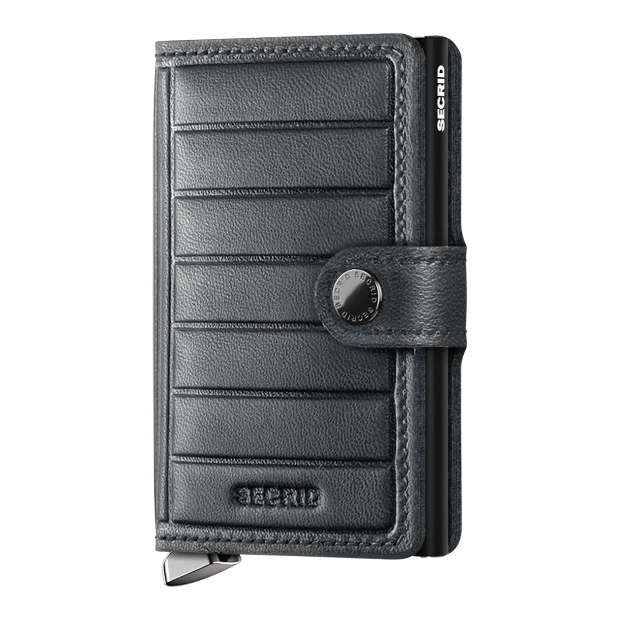 Secrid Miniwallet Emboss Lines Porte-cartes, noir