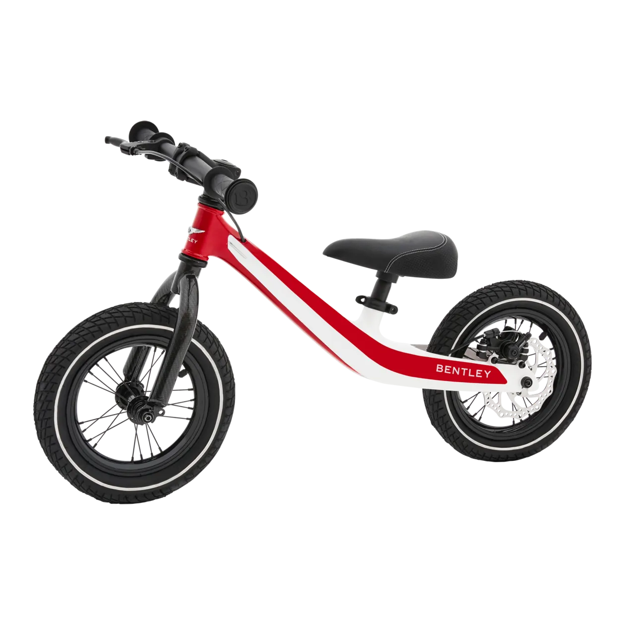 BENTLEY BALANCE BIKE Laufrad, DualColor, Dragon Red / Glacier White