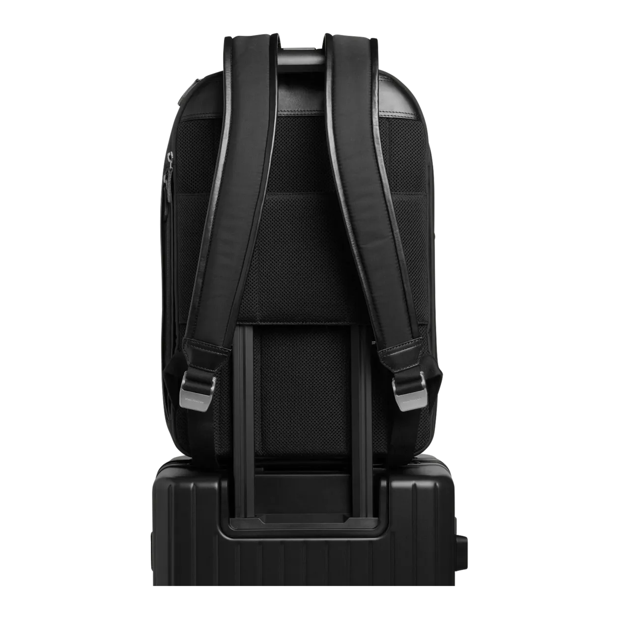 Carl Friedrik 72-hour Laptop-Rucksack, Schwarz