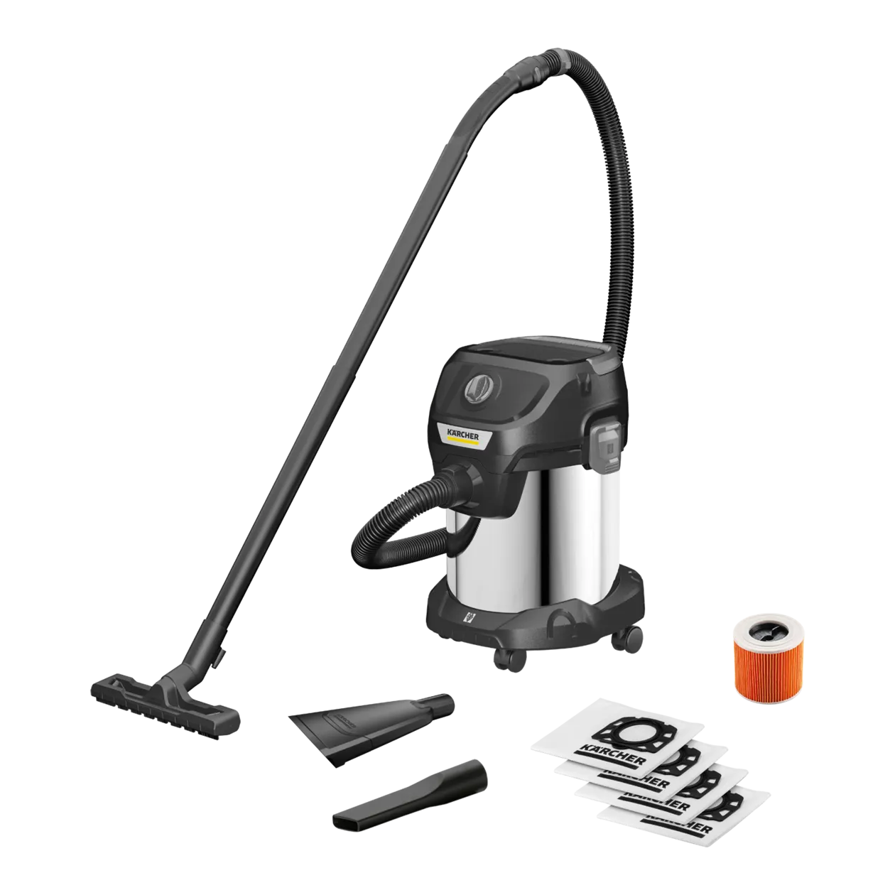 Kärcher KWD 3 S V-17/4/20 Anniversary Edition Wet/Dry Vacuum Cleaner, Black