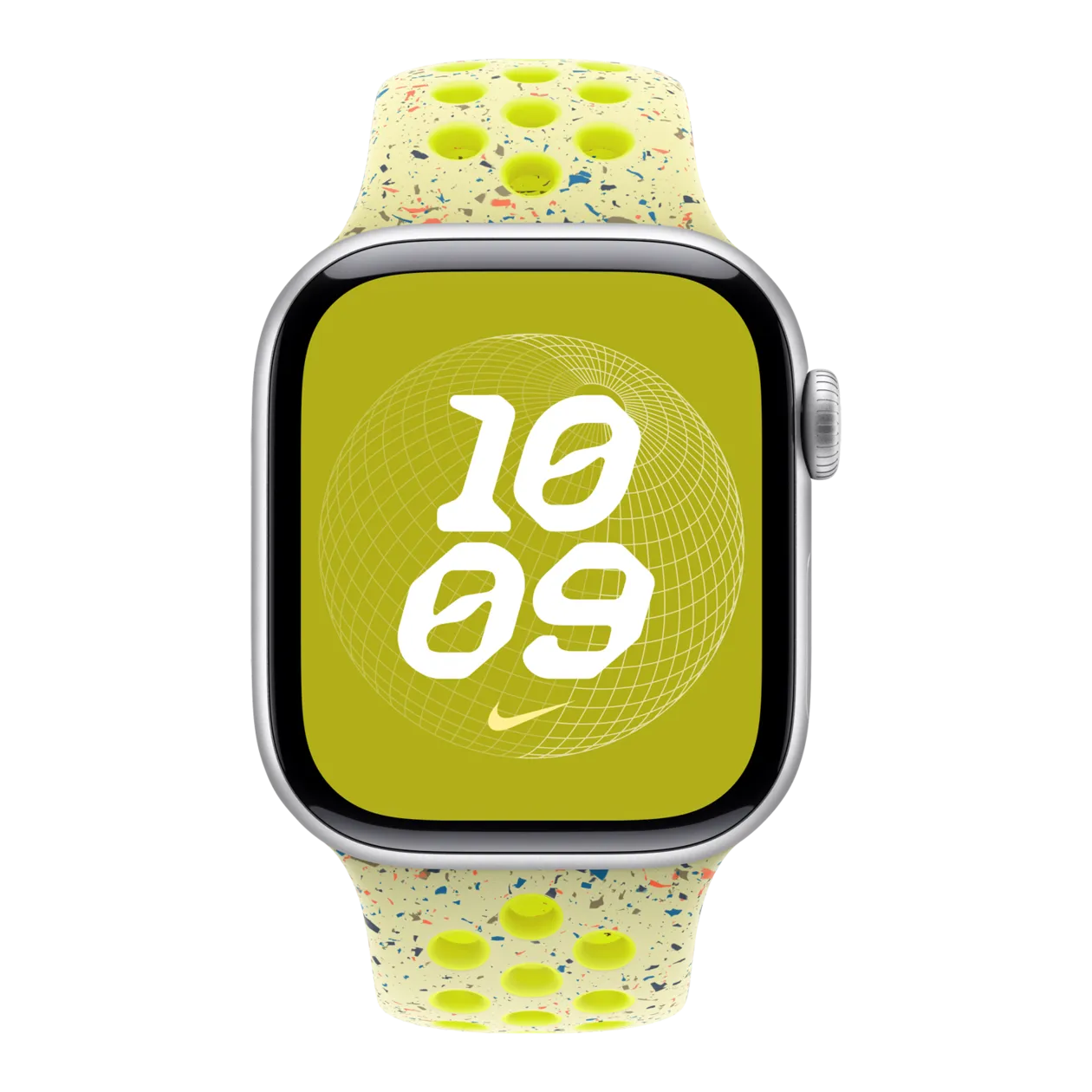 Apple Watch Nike Sportarmband, 46 mm, M/L, Volt Splash