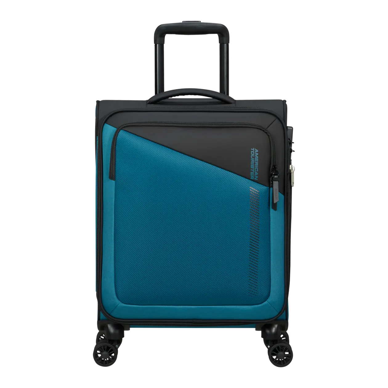 American Tourister Daring Dash Trolley S (espandibile), nero/blu