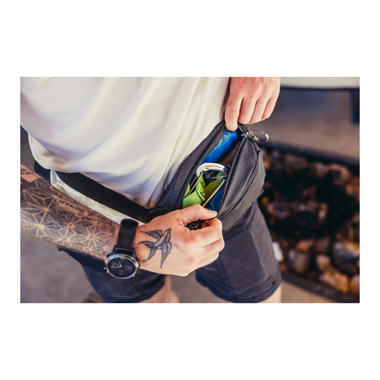 Gregory Nano Waistpack, Optic Black