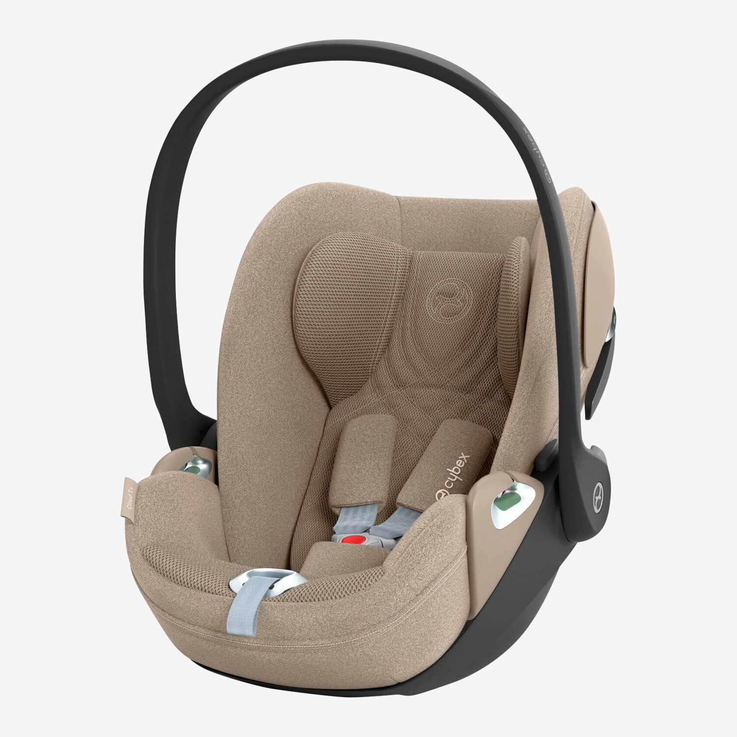 CYBEX Cloud T i Size Plus Infant Car Seat Cozy Beige Beige Worldshop