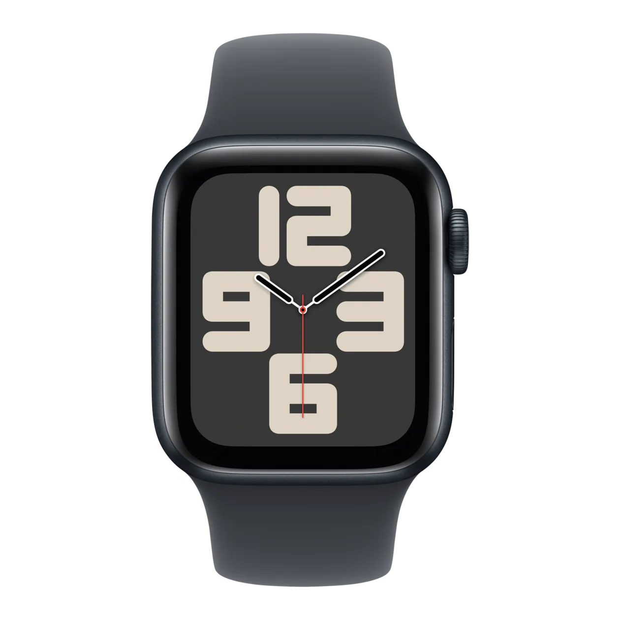 Apple Watch Series SE GPS + Cellular Montre connectée (2e génération) avec bracelet sport S/M, aluminium, 40 mm, midnight