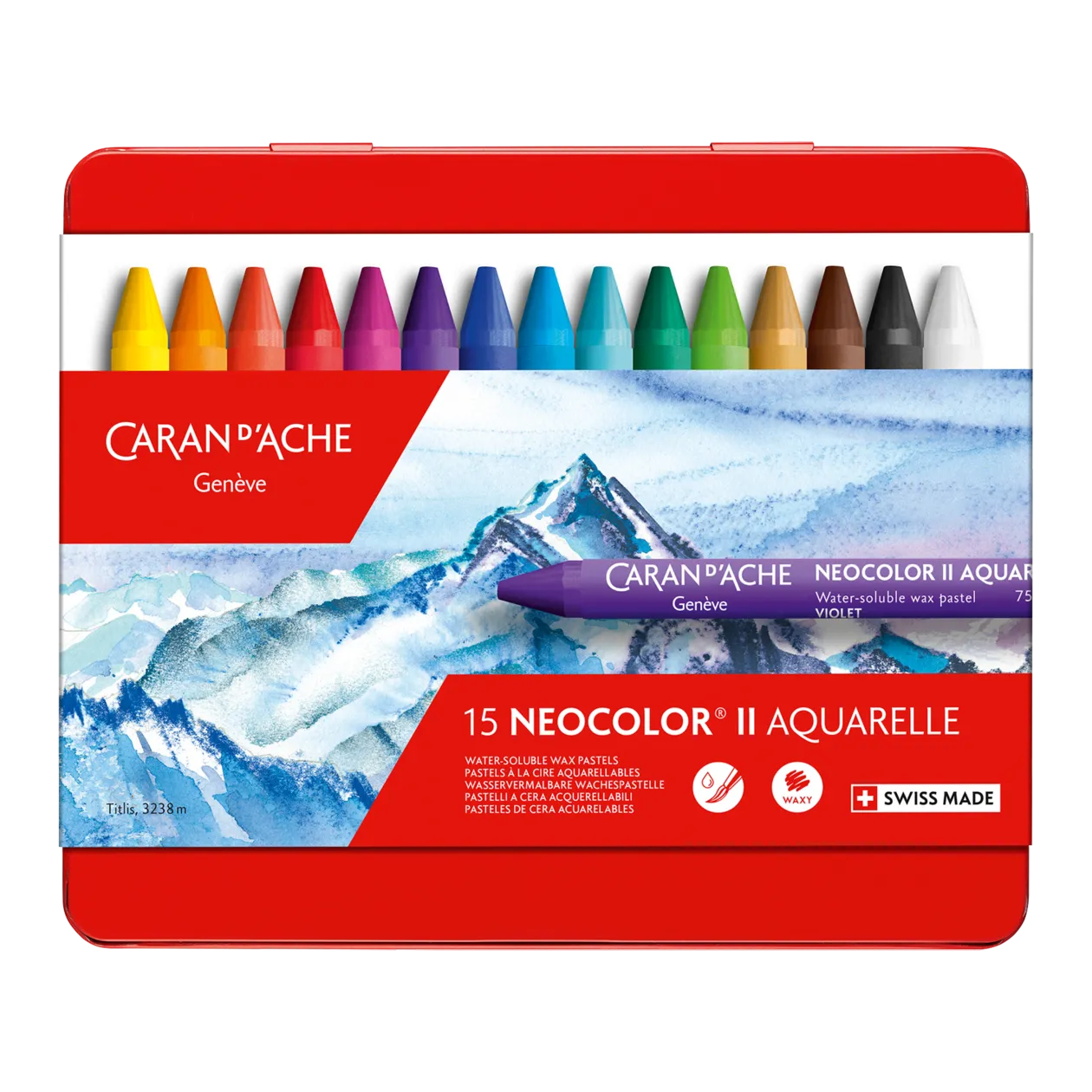 Caran d'Ache SWISSCOLOR® Buntstifte-Set, 18-tlg.