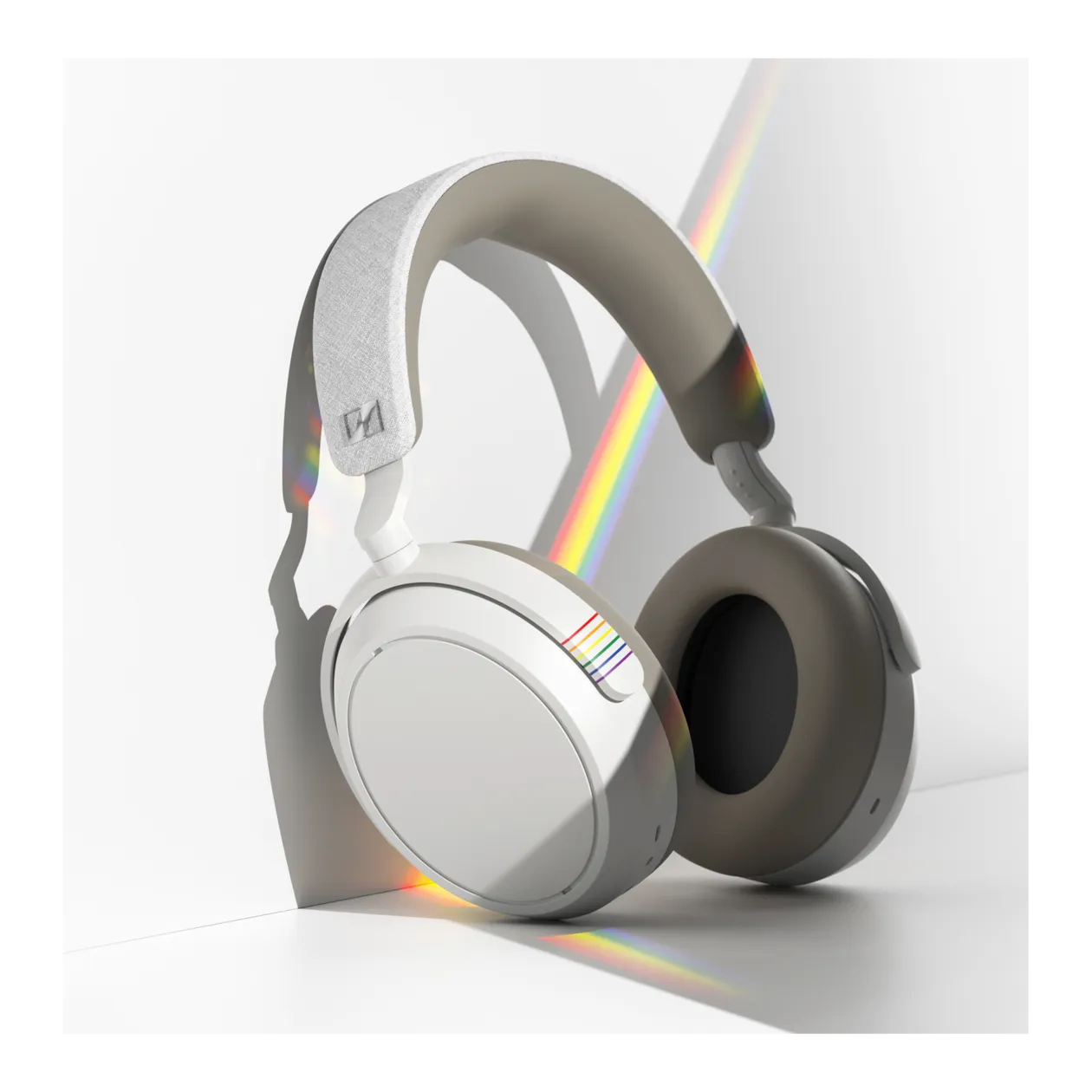 Sennheiser MOMENTUM 4 Wireless Pride Cuffie circumaurali, bianco