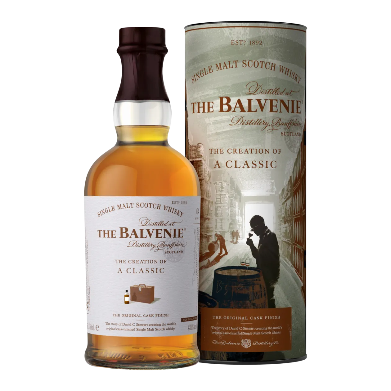 The Balvenie® The Creation of a Classic Single Malt Scotch Whisky, 0.7 l, 43.0% ABV, United Kingdom