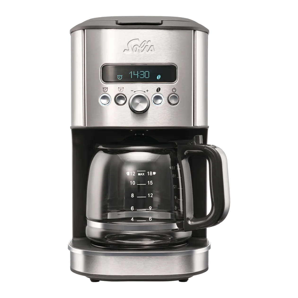 SOLIS Aroma Brewer Coffee Machine, Stainless Steel