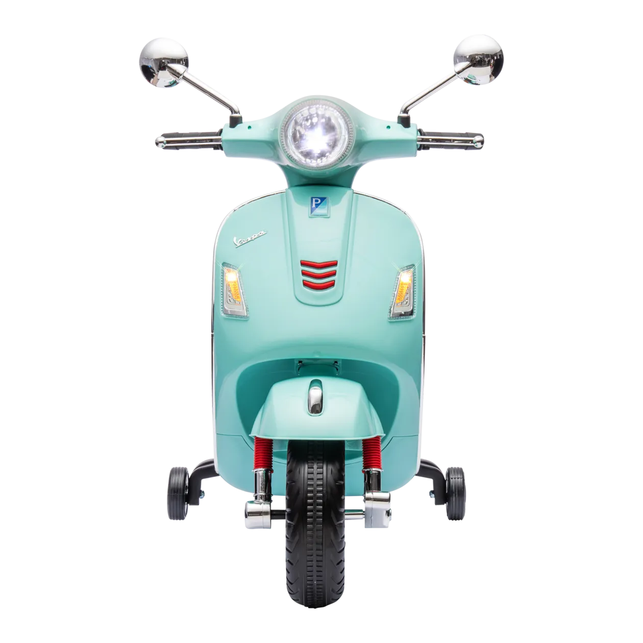 Jamara Vespa GTS 125 elektrisches Aufsitzfahrzeug, Mintgrün