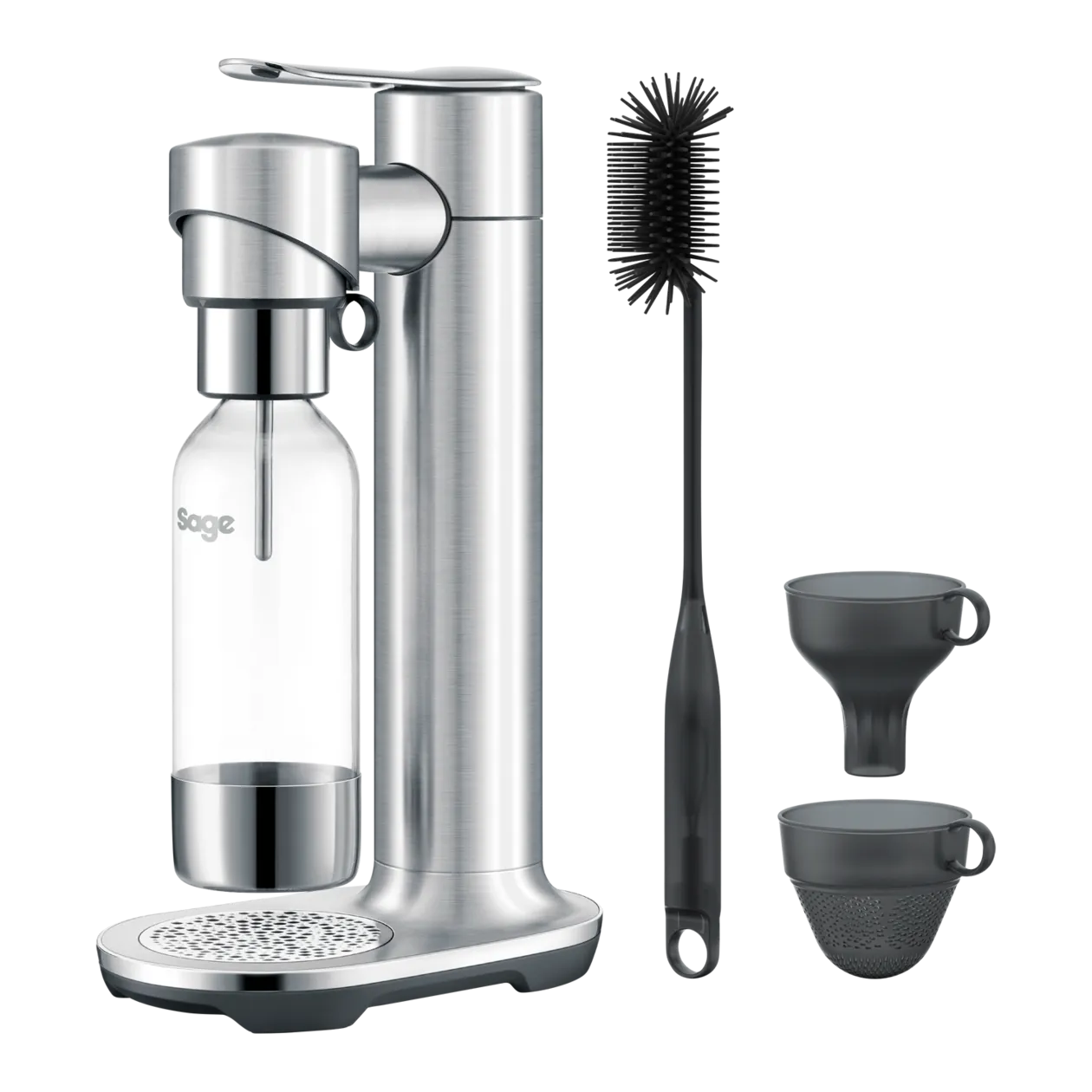 Sage the InFizz™ Fusion Gasatore d'acqua, acciaio inox spazzolato