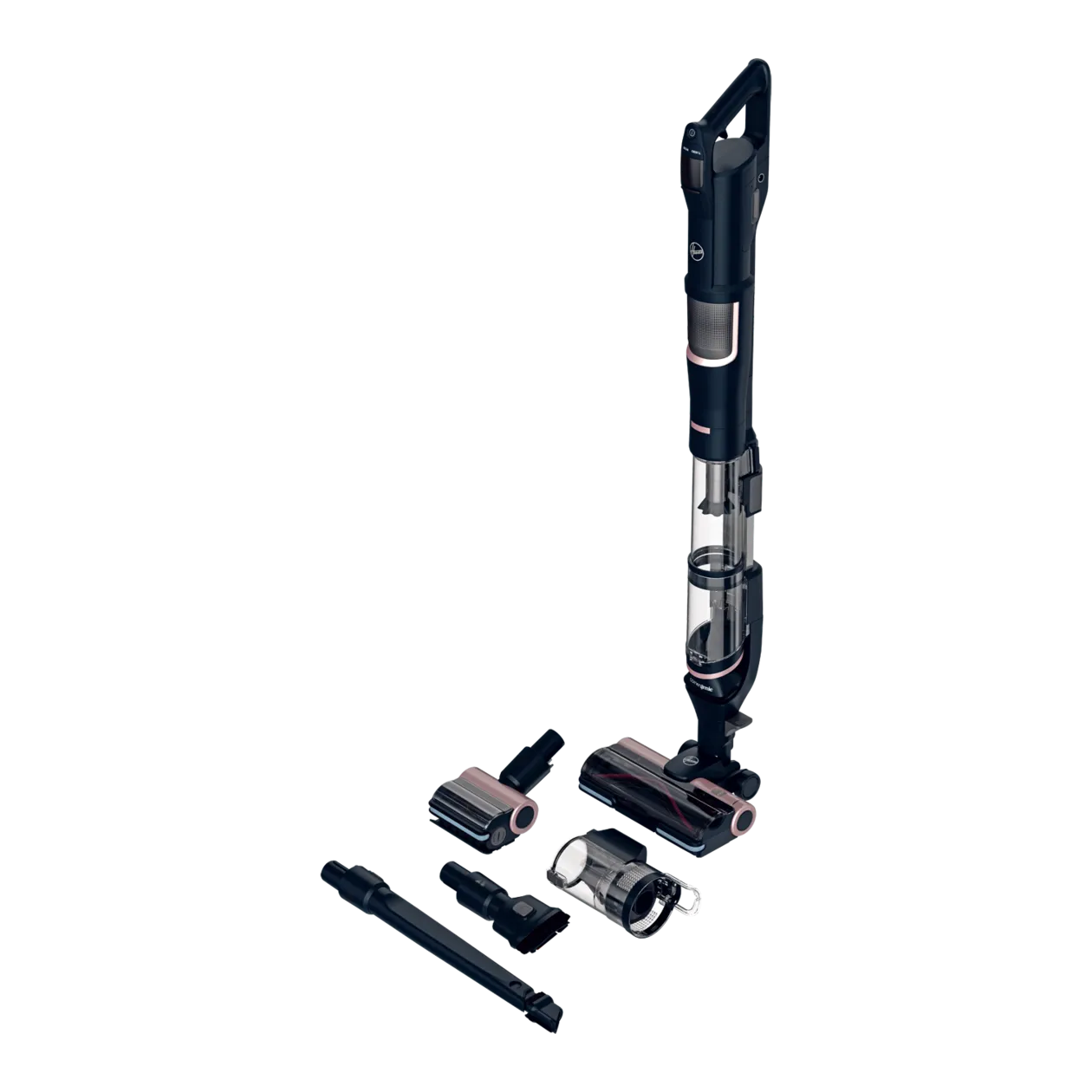 Hoover HFX Pet Cordless Vacuum Cleaner, Urban Black / Quartz Rose