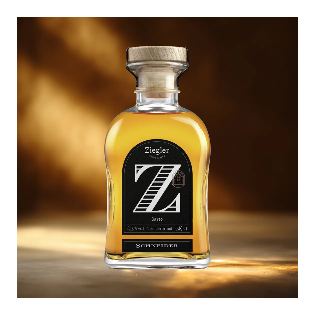 Ziegler Sarto Pomace Brandy, 0.5 l, 43.0% ABV, Germany