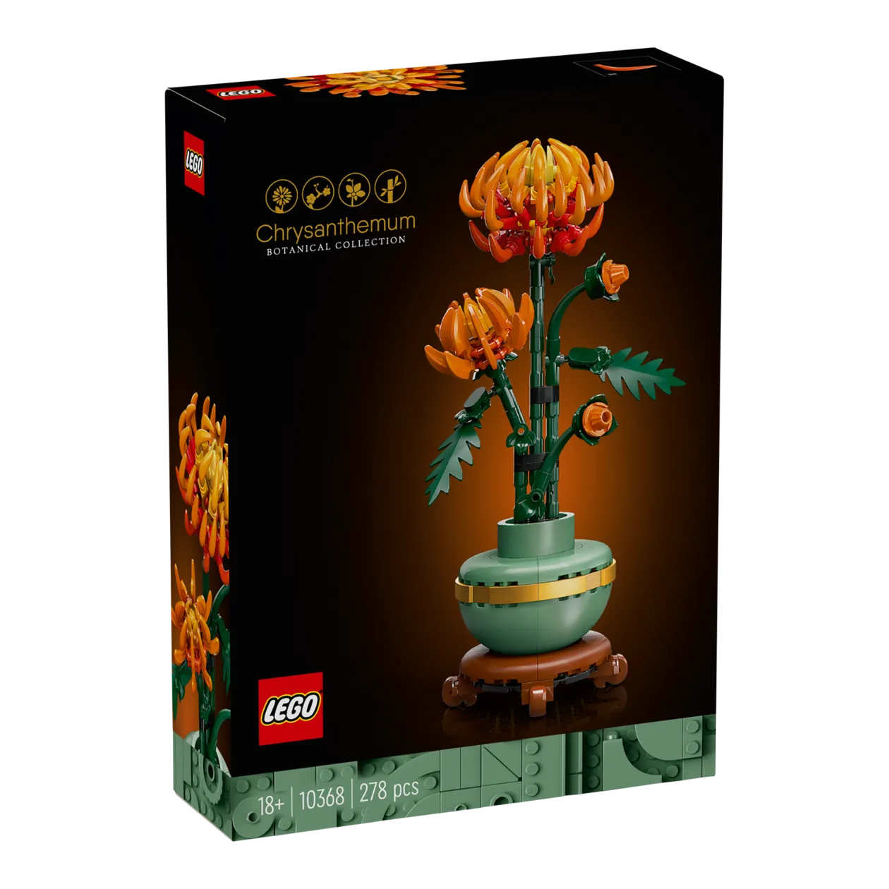 LEGO® Botanical Collection 10368 Chrysanthemum Building Set