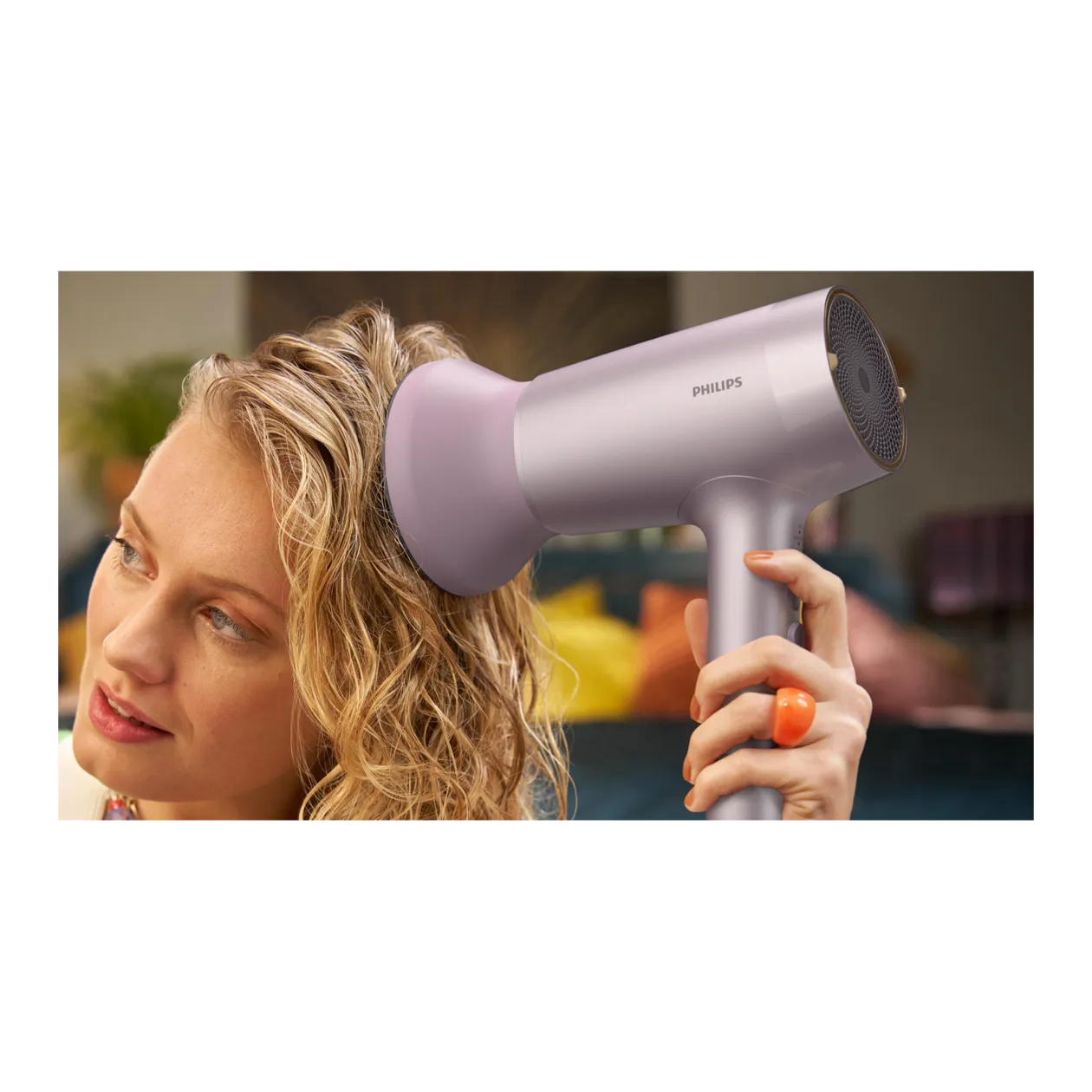 Philips Hair Dryer Series 7000 Hair Dryer, Violet