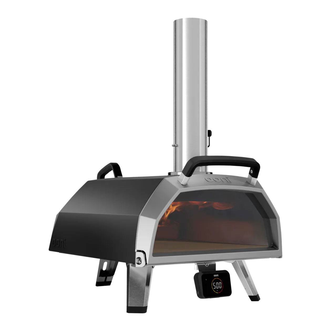 Ooni Karu 2 Pro Multi-Fuel Outdoor Pizza Oven, Black