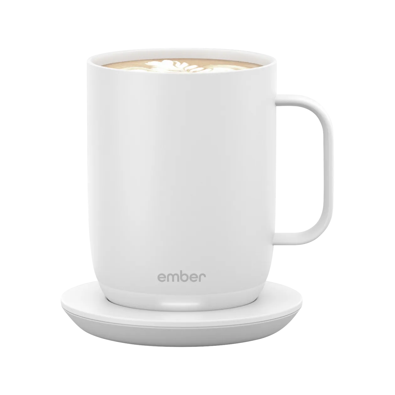 Ember Mug 2 smarter Kaffeebecher mit Henkel, Weiß