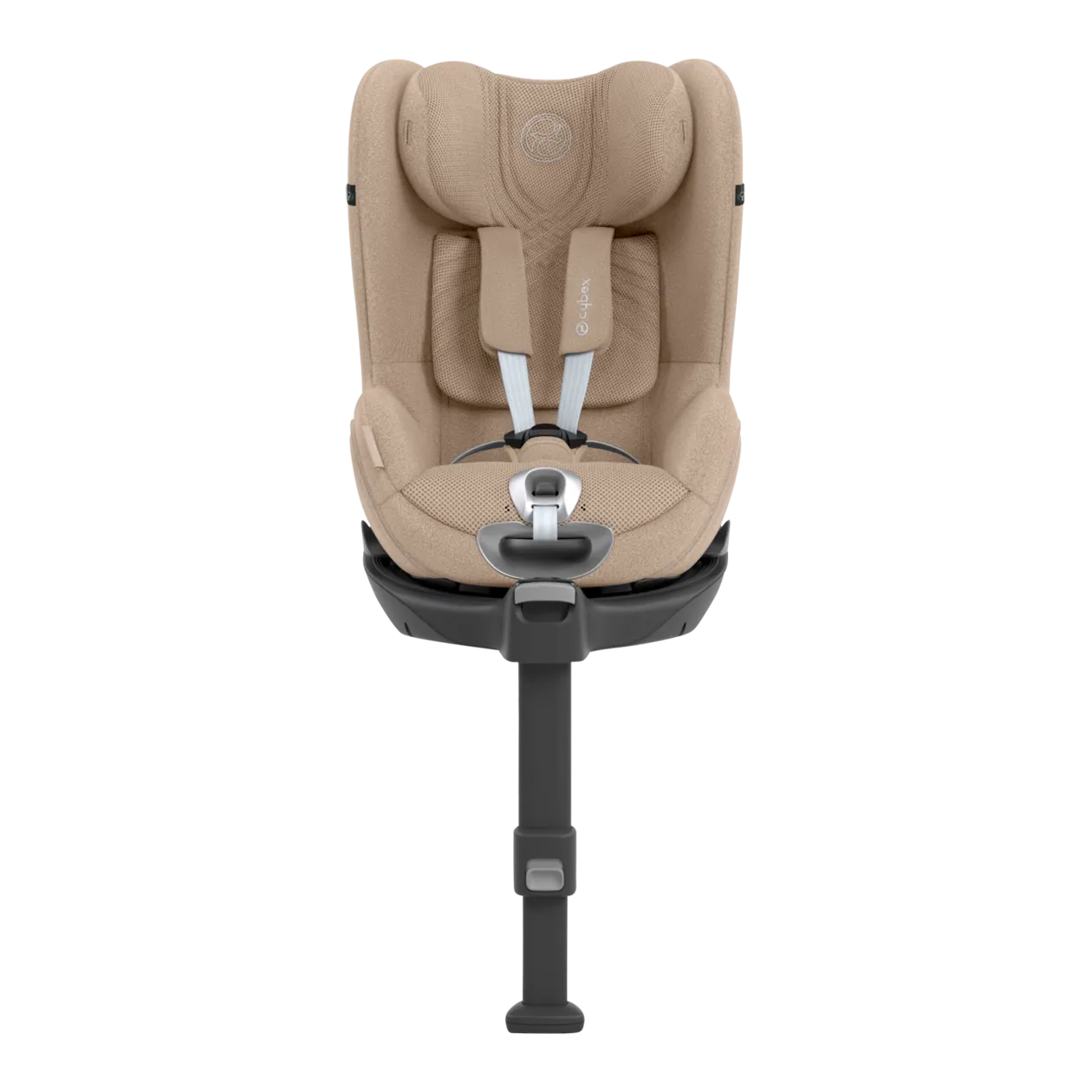 CYBEX Sirona T i-Size Plus Child Car Seat, Cozy Beige / Beige