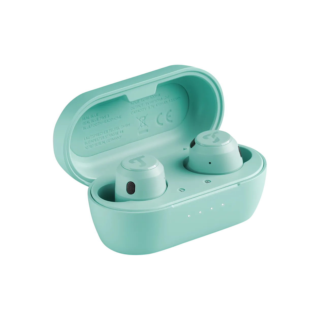 Teufel REAL BLUE TWS 3 Écouteurs intra-auriculaires, Misty Green