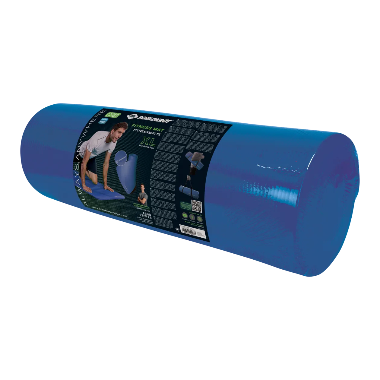 Schildkröt XL Fitness Mat, Blue