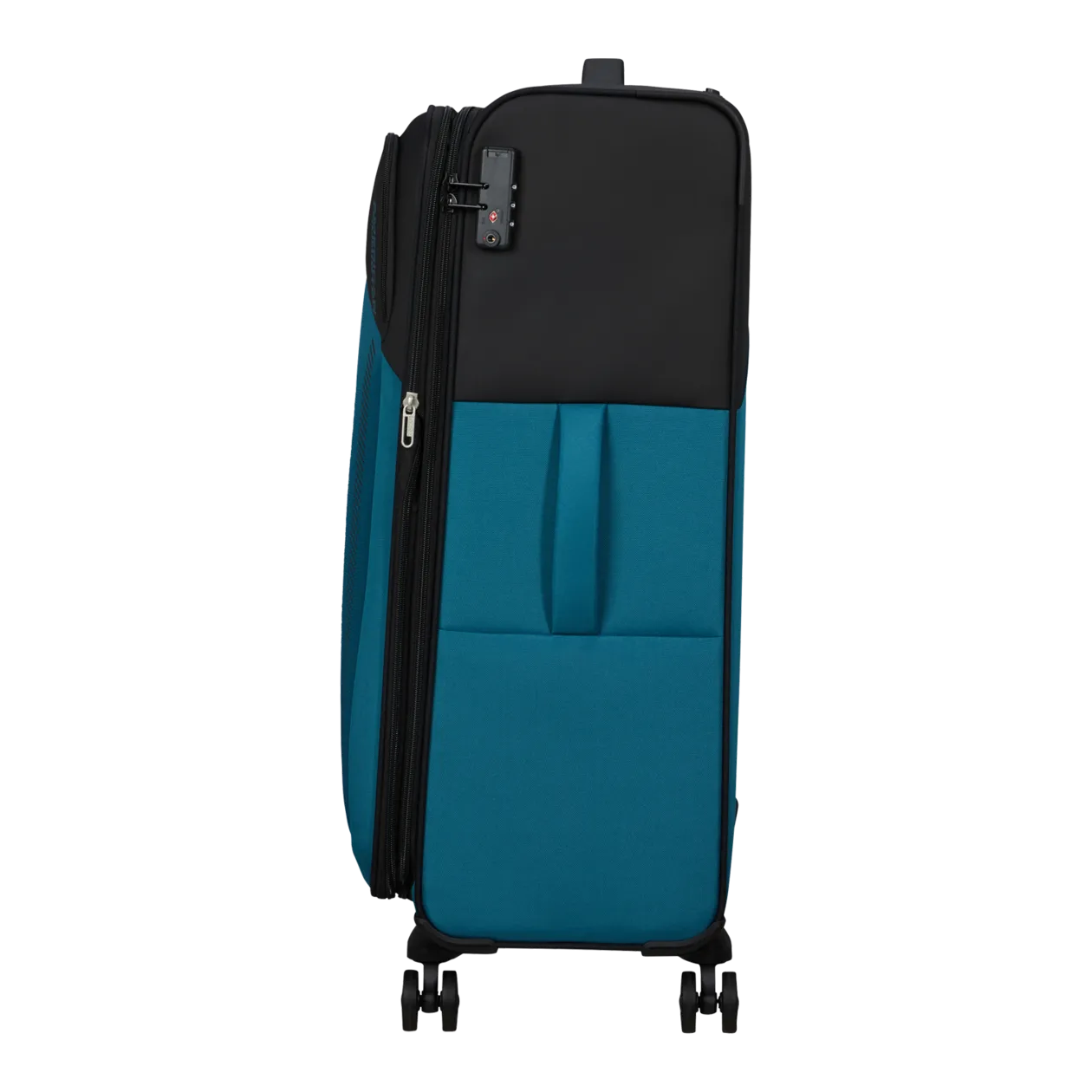 American Tourister Daring Dash Trolley L (espandibile), nero/blu