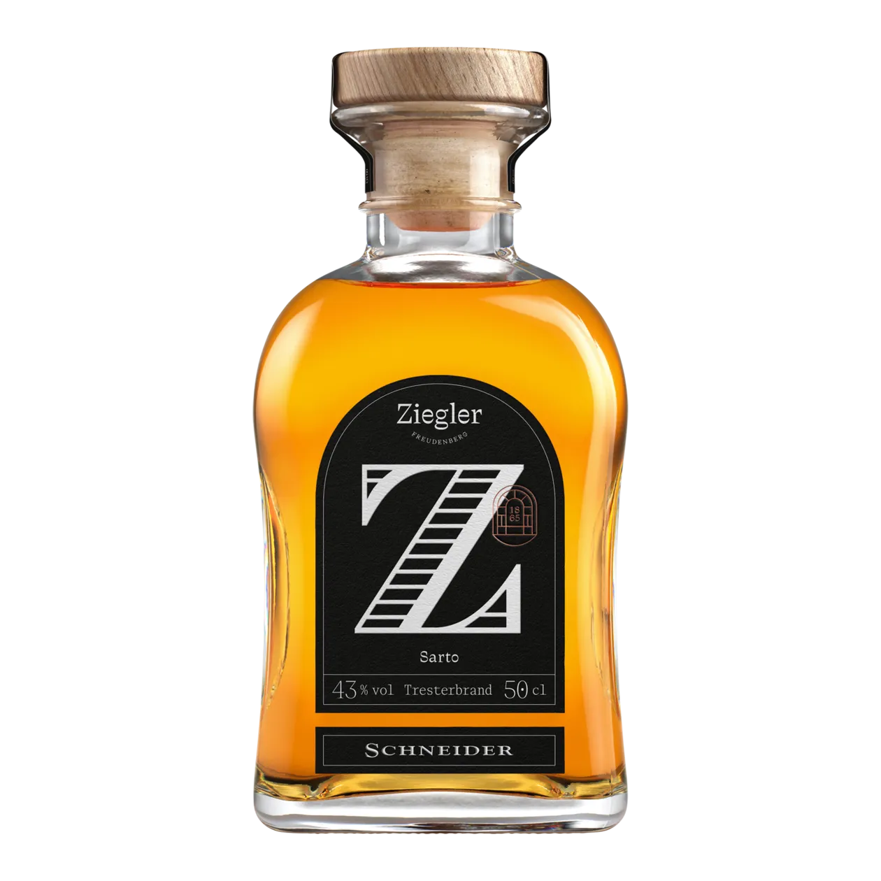 Ziegler Sarto Pomace Brandy, 0.5 l, 43.0% ABV, Germany