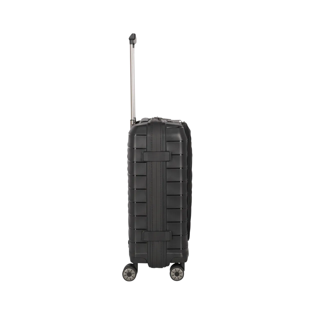 travelite Mooby Trolley S mit Vortasche, Schwarz