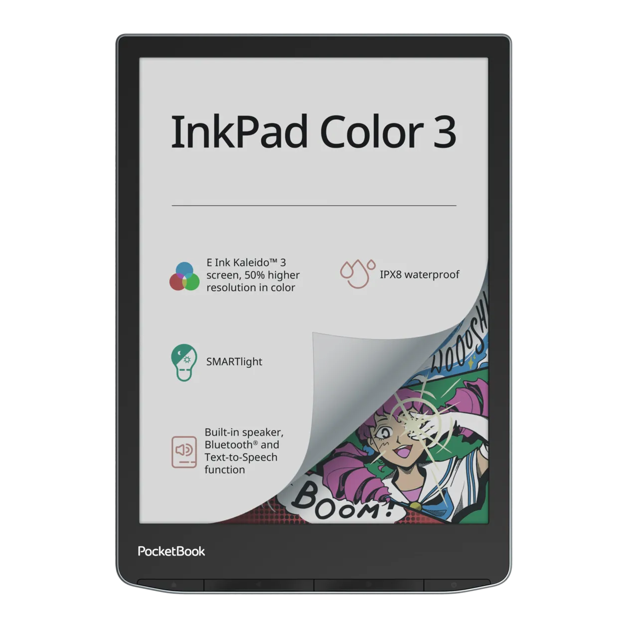 PocketBook InkPad Color 3 E-reader, Stormy Sea