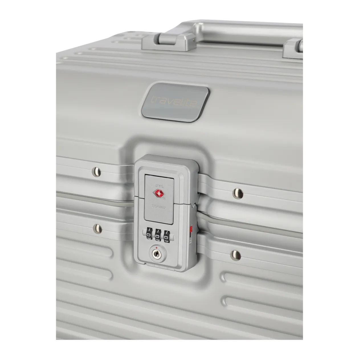 travelite Next 2.0 Beauty Case, Silver-Coloured