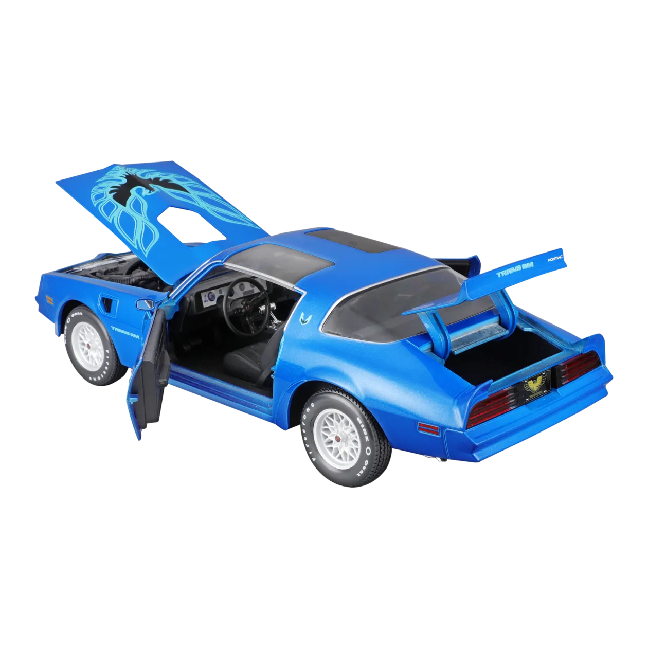 Maisto Pontiac Firebird Trans Am (1978) Model Car, 1:18, Blue