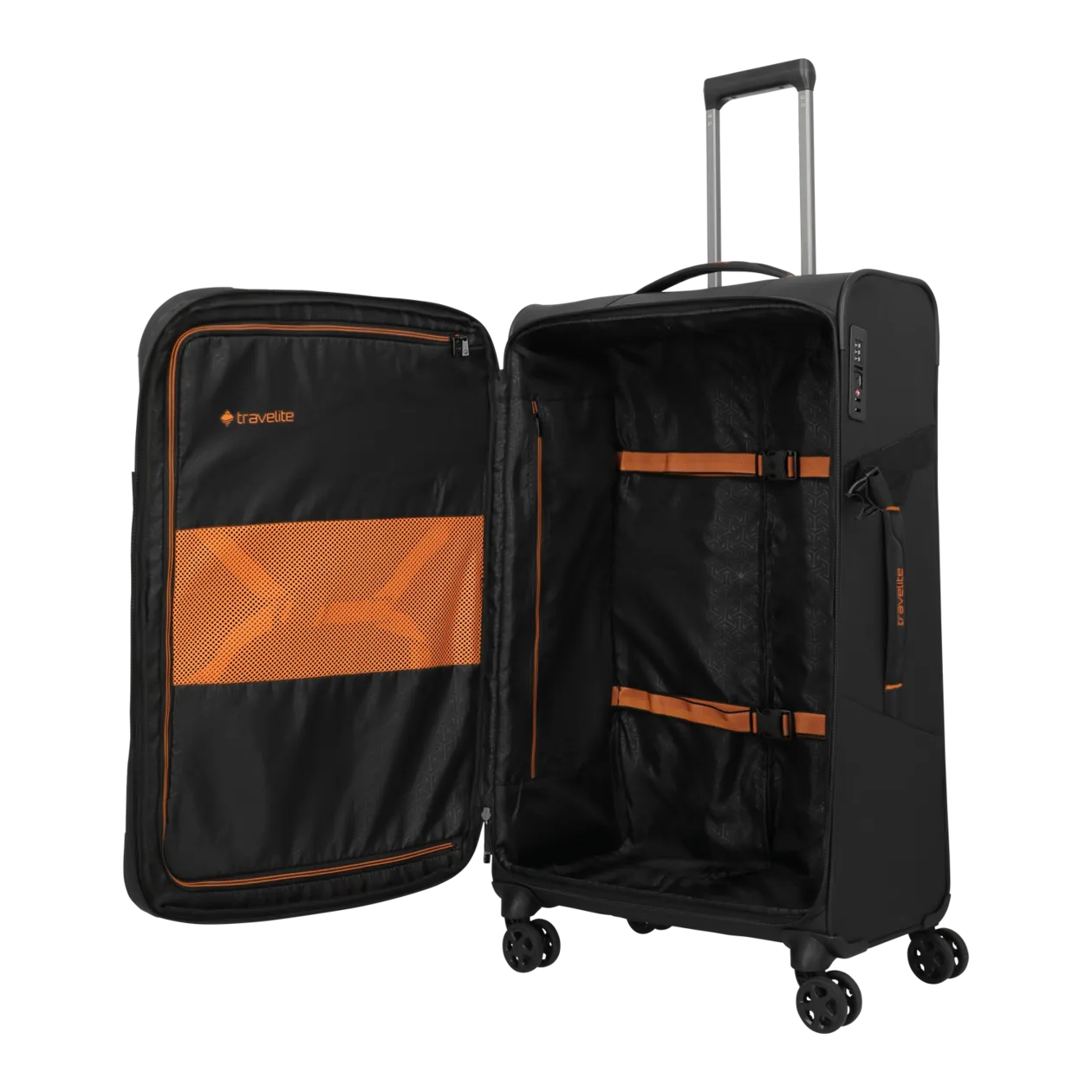 travelite Briize Trolley L (espandibile), nero