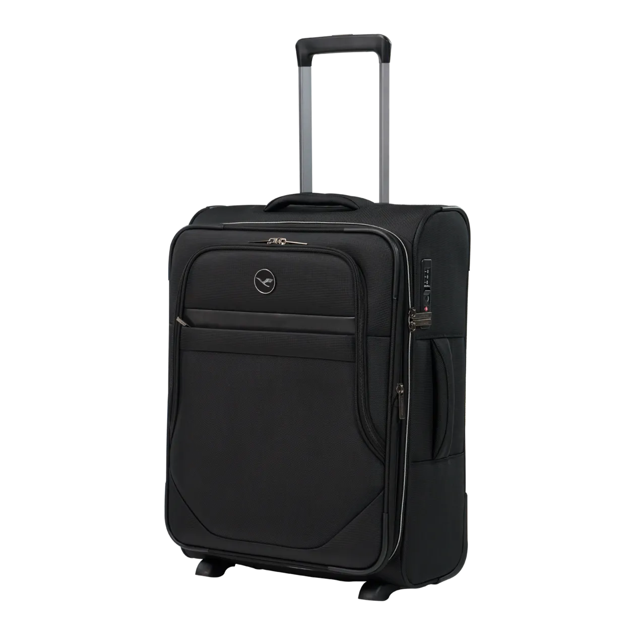 Lufthansa Flight Collection 5.0 Cabin Trolley (Expandable), 2-Wheel, Black