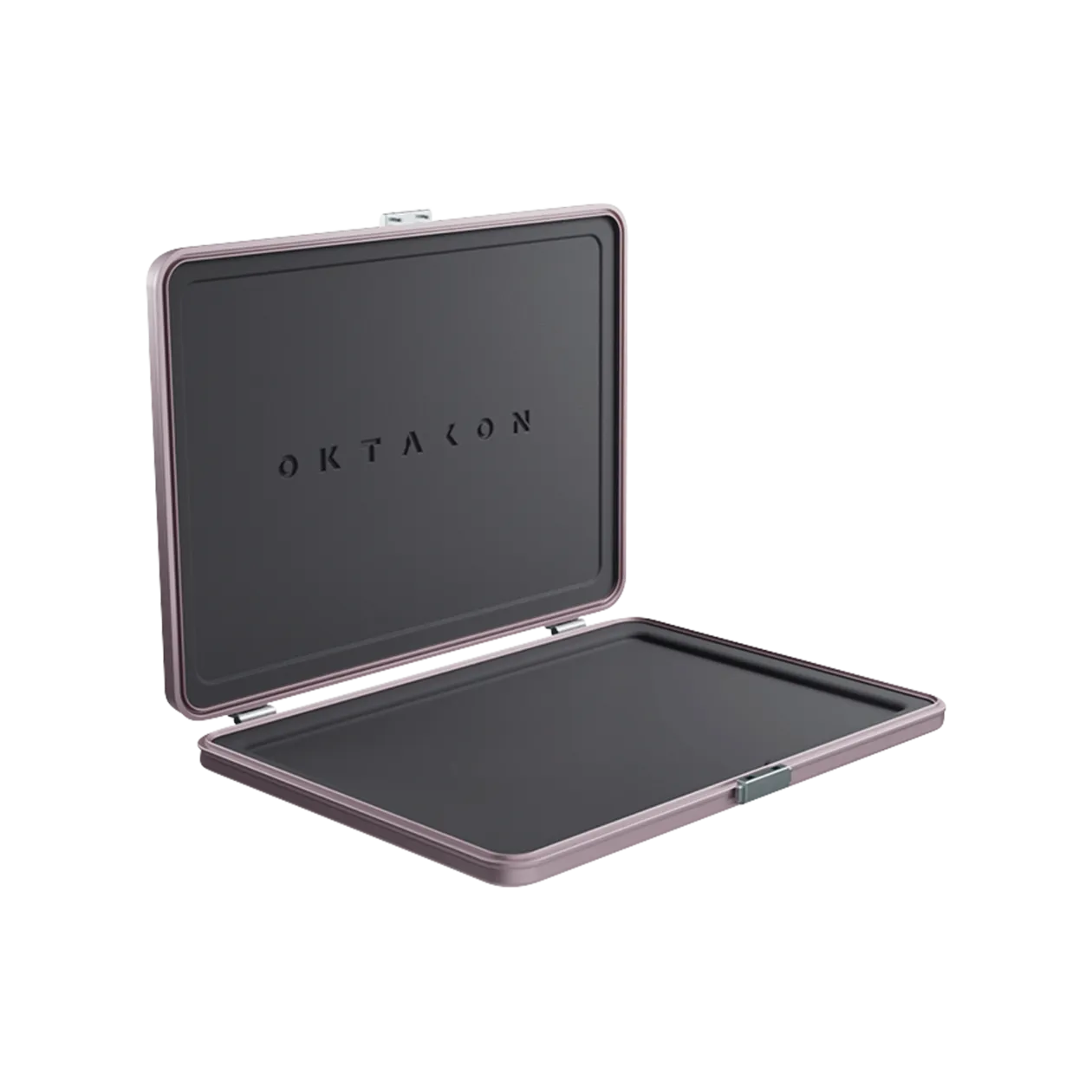 Oktakon Borsa per laptop rigida in alluminio, 13″, Bronce-Rosé