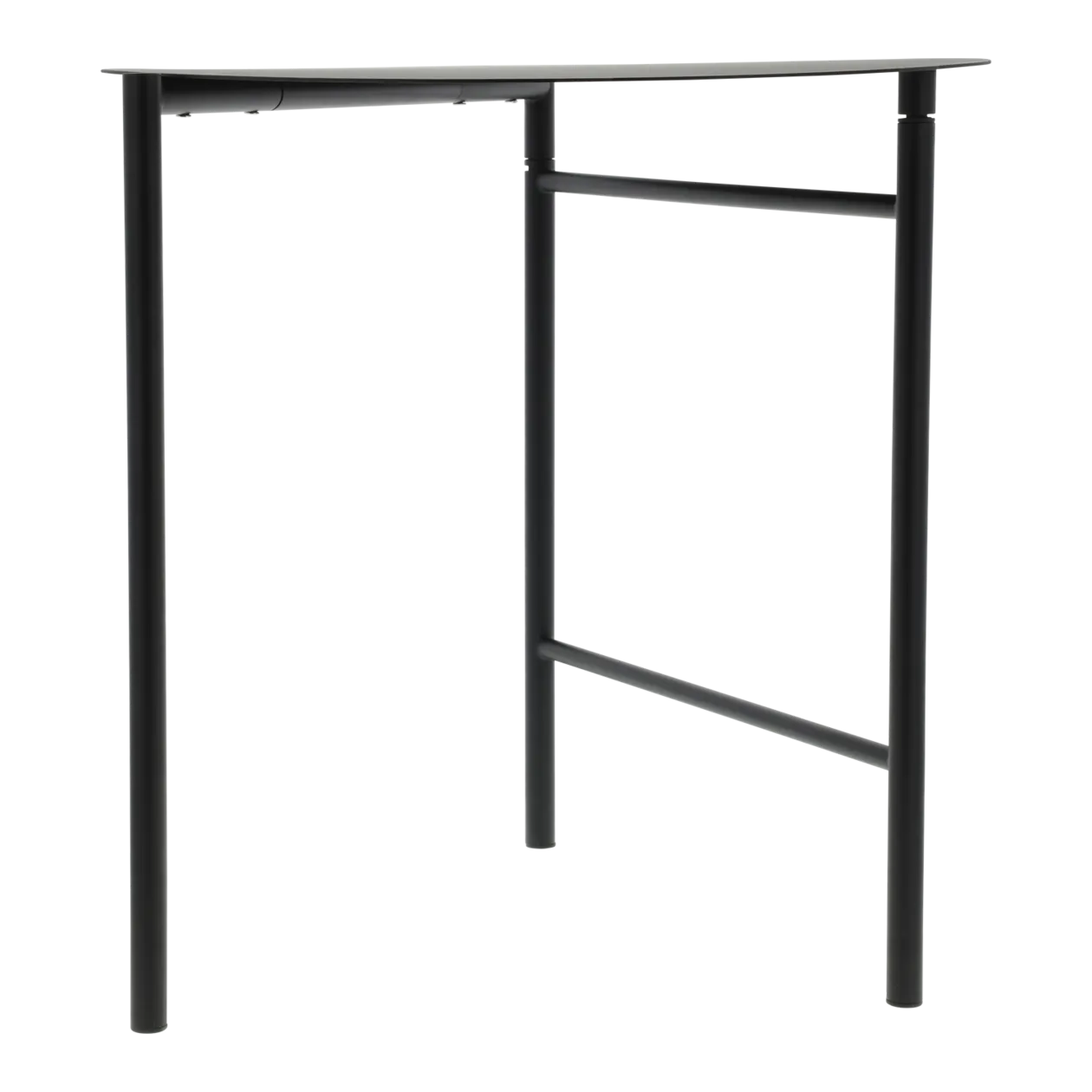 Zone Denmark Disc Table pliante, noir