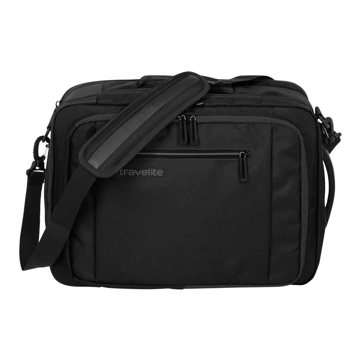 travelite Crosslite Borsone da cabina, nero