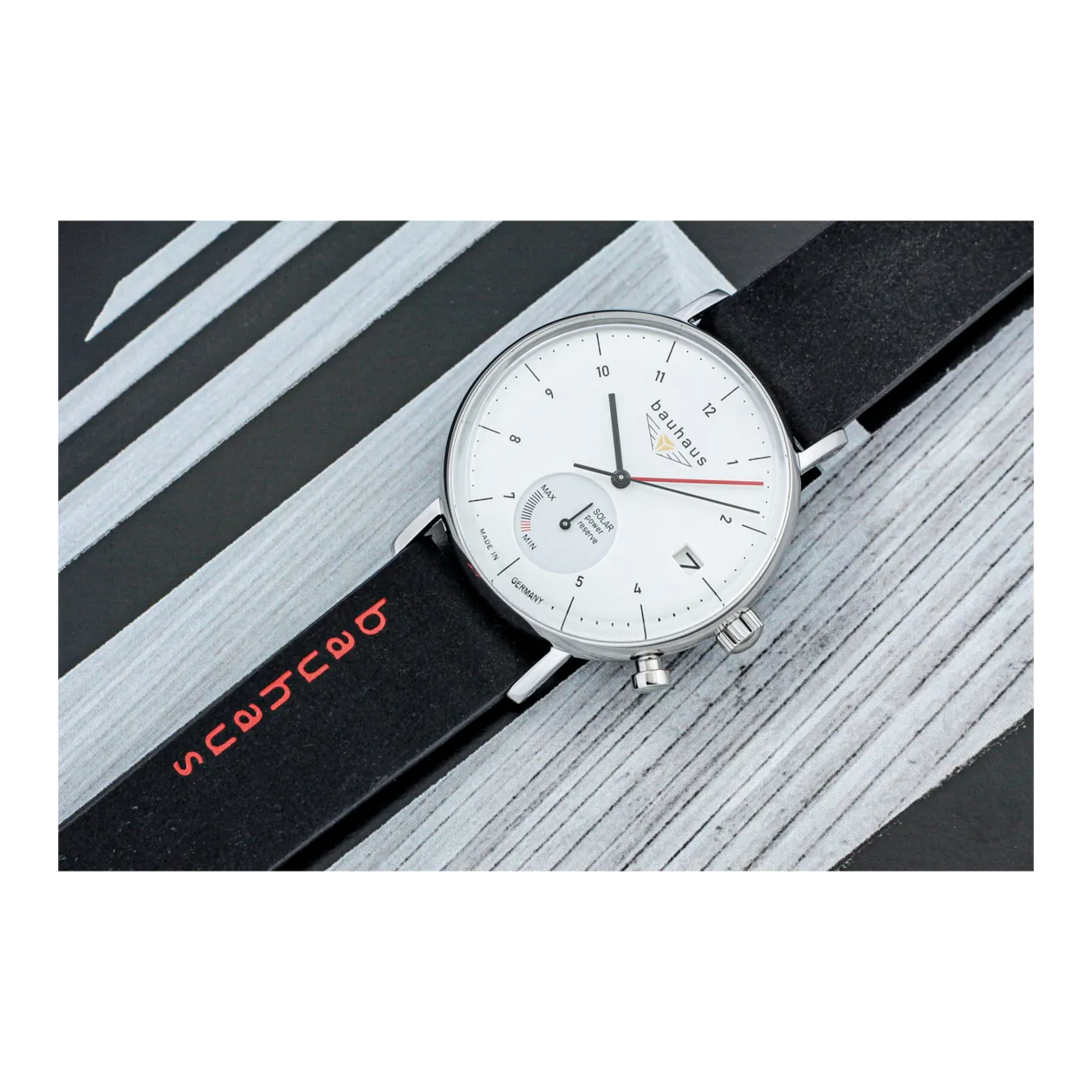 Bauhaus Classic 21121 Watch, Silver-coloured/Silver-white