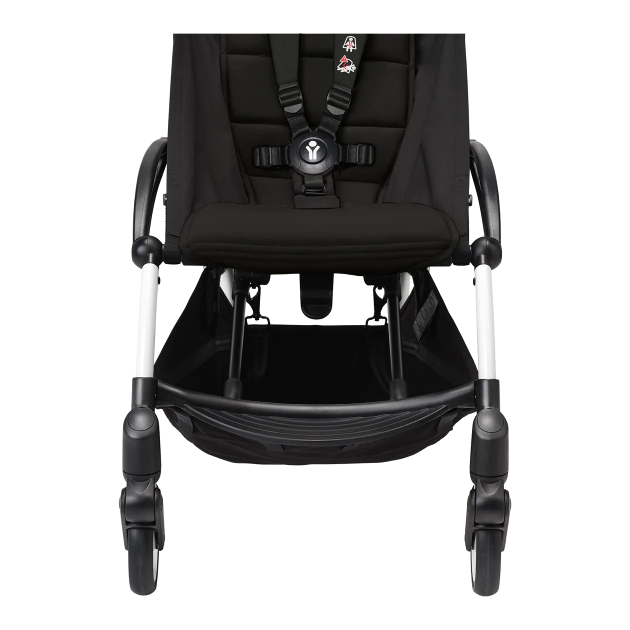 Stokke® YOYO3 Kinderwagen + 6+-Textilset, Schwarz