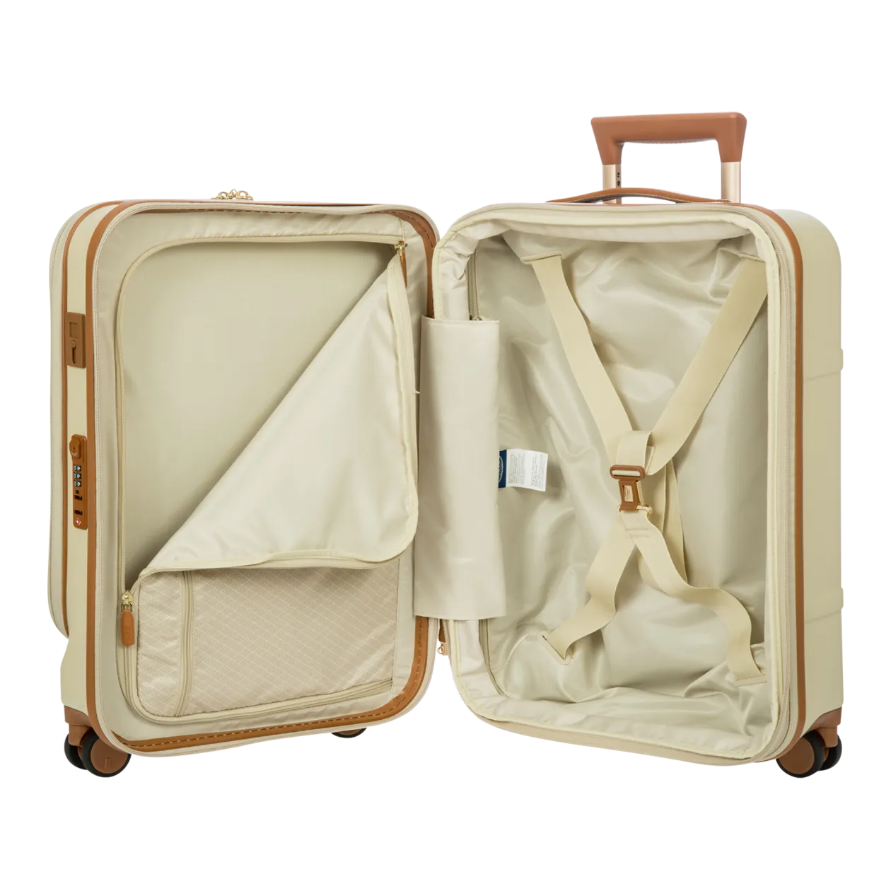 BRIC'S Bellagio Business Trolley (Expandable), Cream