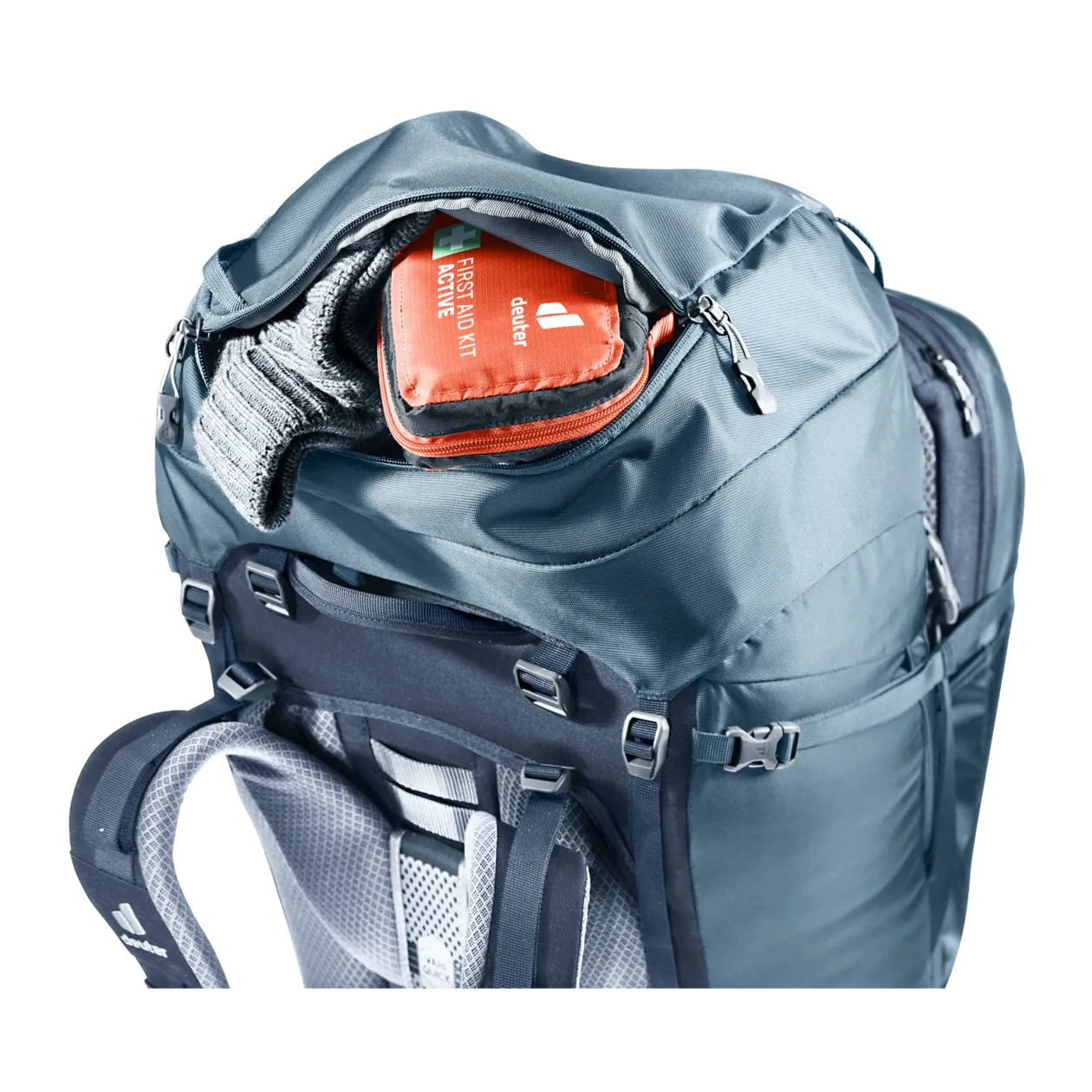 deuter AViANT Voyager 65+10 Zaino da viaggio, Atlantic-Ink