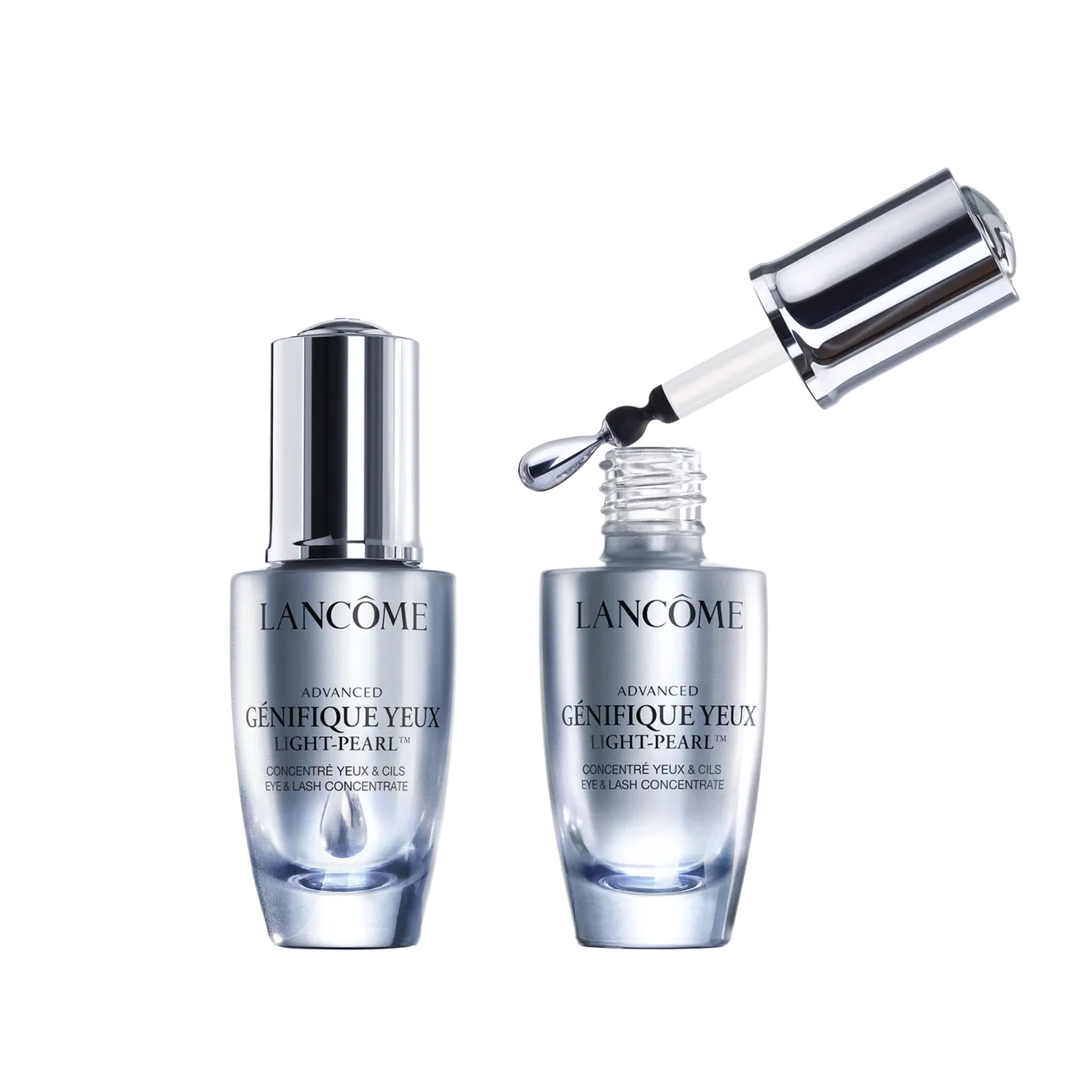 Lancôme Advanced Génifique Yeux Light-Pearl Augen- und Wimpernserum-Set, 2x 20 ml