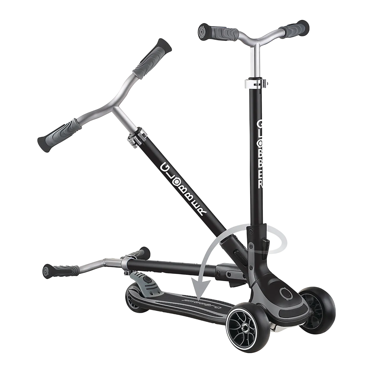 GLOBBER ULTIMUM LIGHTS Trottinette, gris