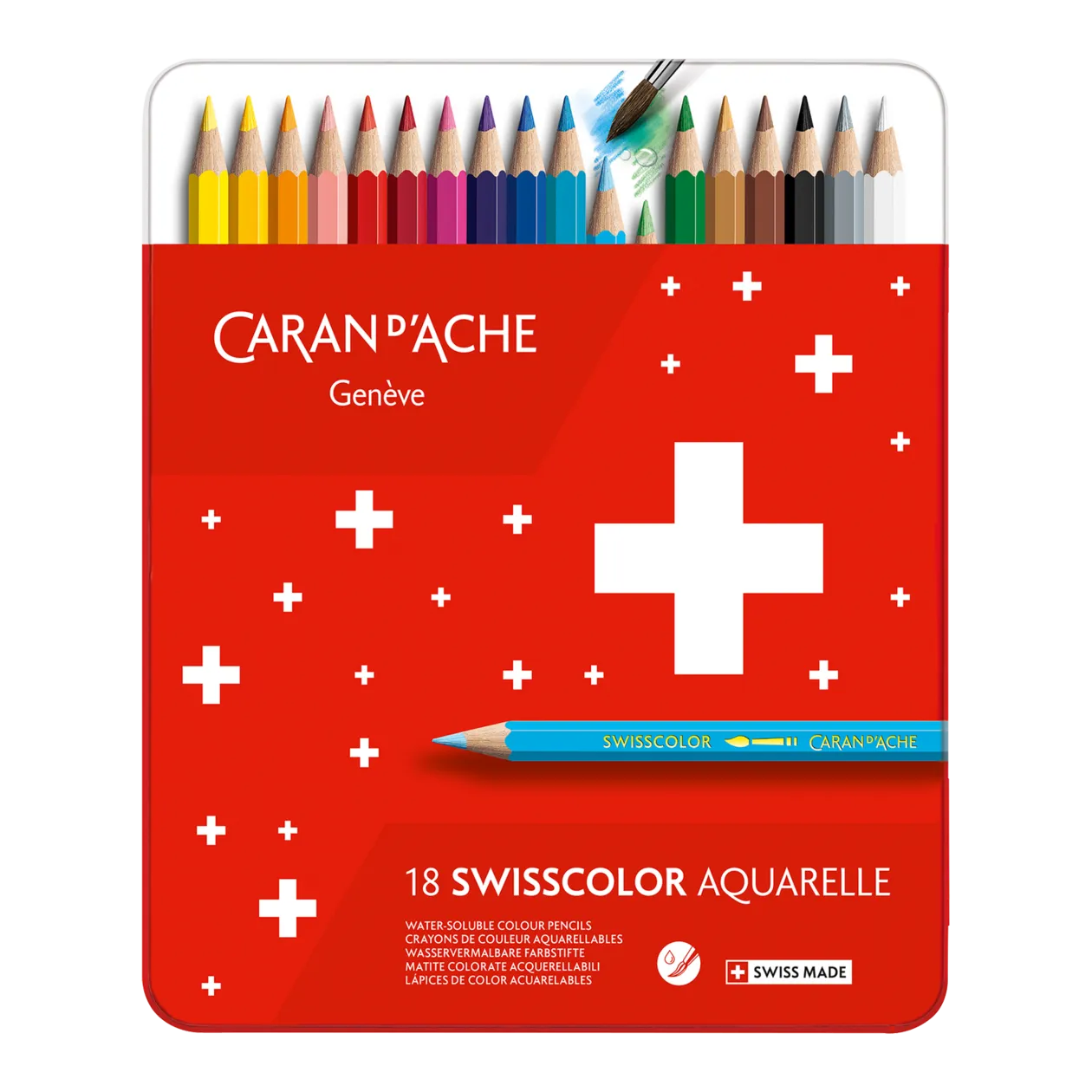 Caran d'Ache NEOCOLOR® II Wachspastelle-Set, 15-tlg.