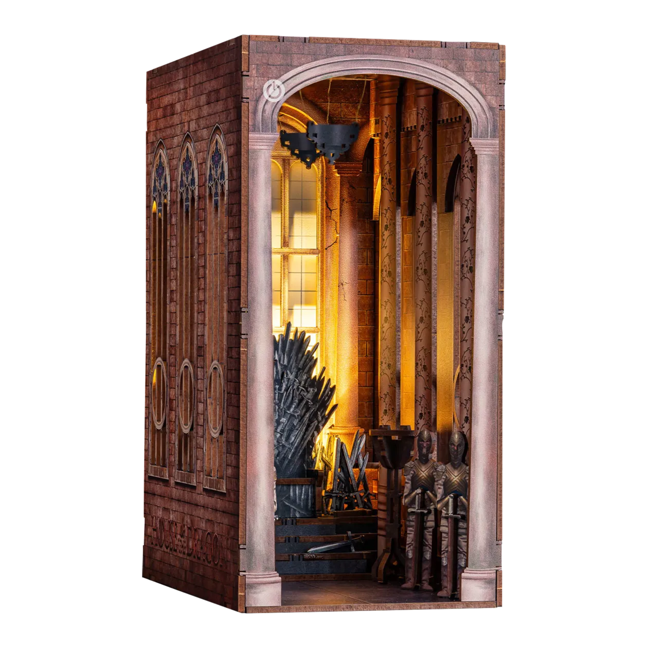 Revell Tiny Adventures House of the Dragon / Game of Thrones "The Iron Throne" Bookend Construction Set