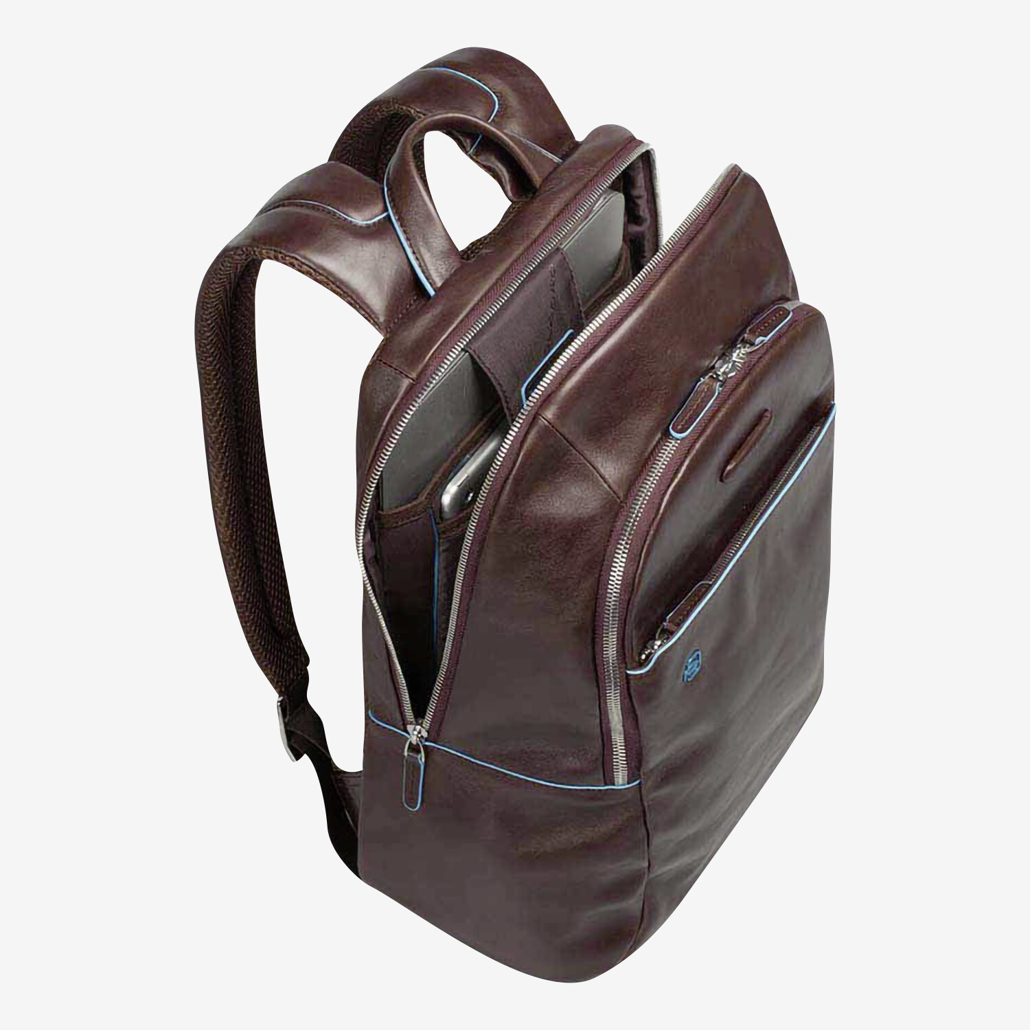 Piquadro Laptop Backpack Mahogany