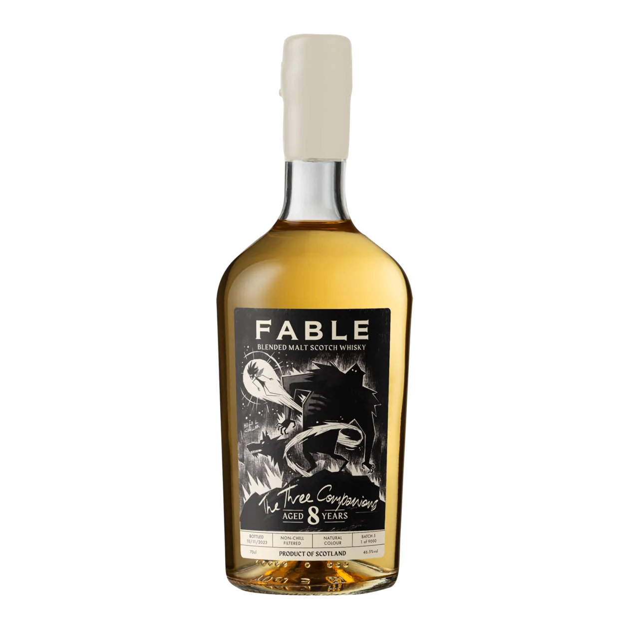 Fable Batch Five 8 Years Blended Malt Scotch Whisky, 0.7 l, 46.5% ABV, United Kingdom