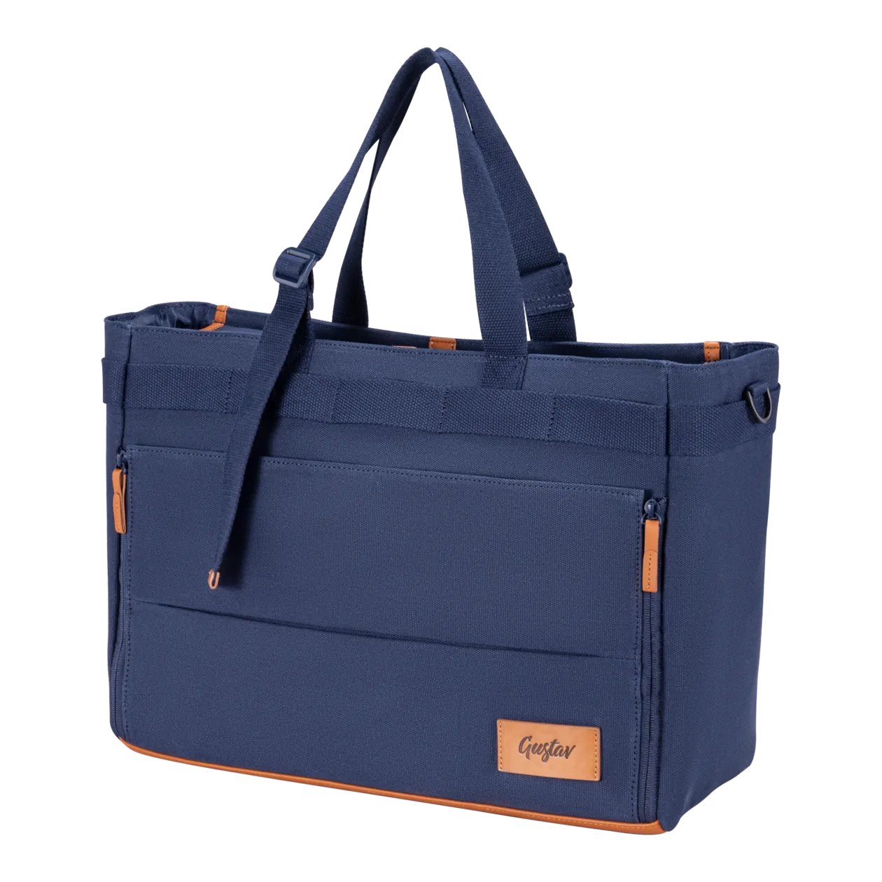 Gustav DeskMate Laptop Case, Navy Blue