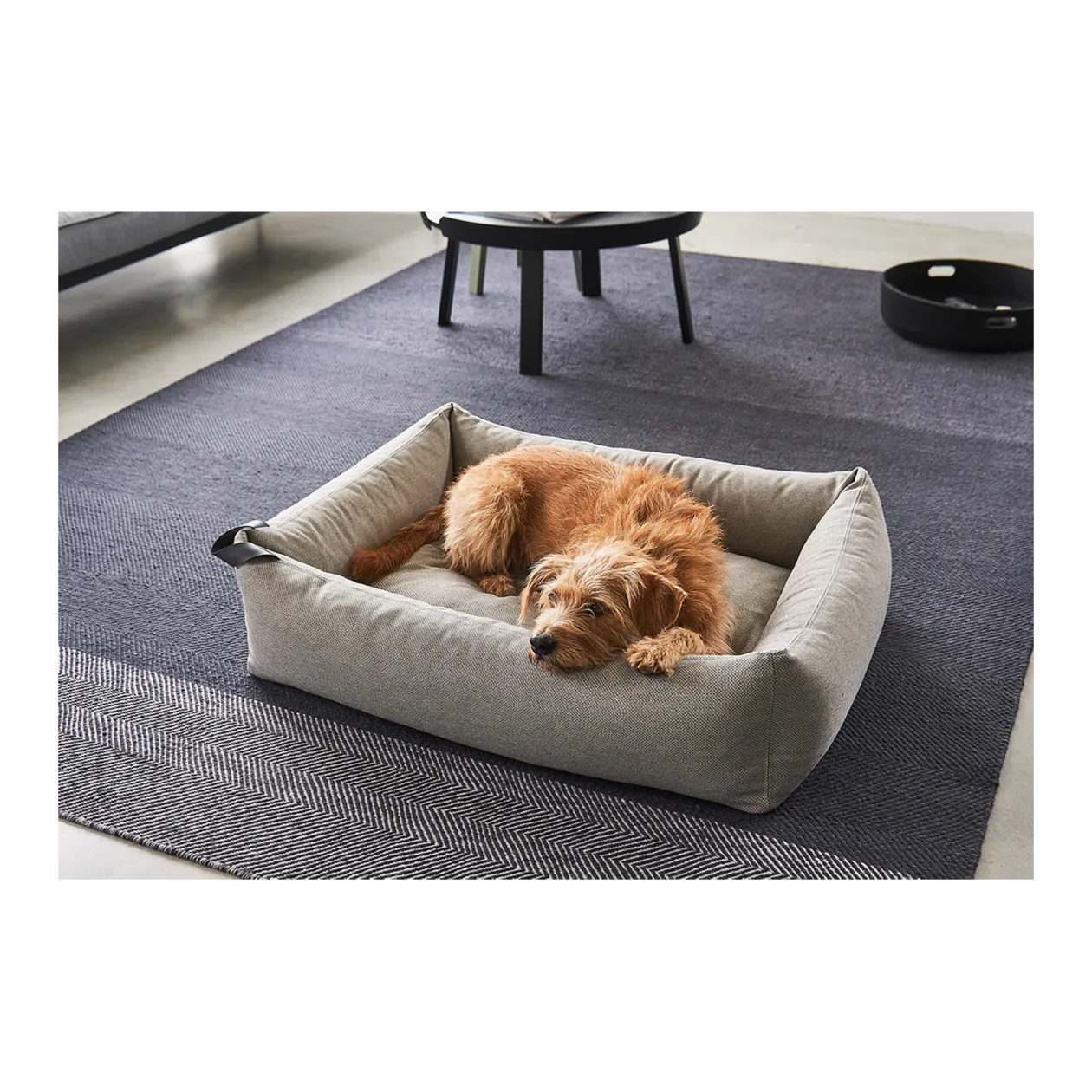 MiaCara Mare Dog Bed, M, Sand