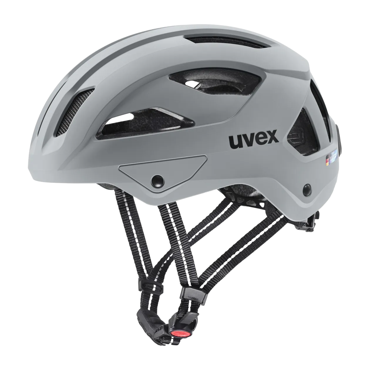 uvex city stride Fahrradhelm, 59-61 cm, Rhino Matt