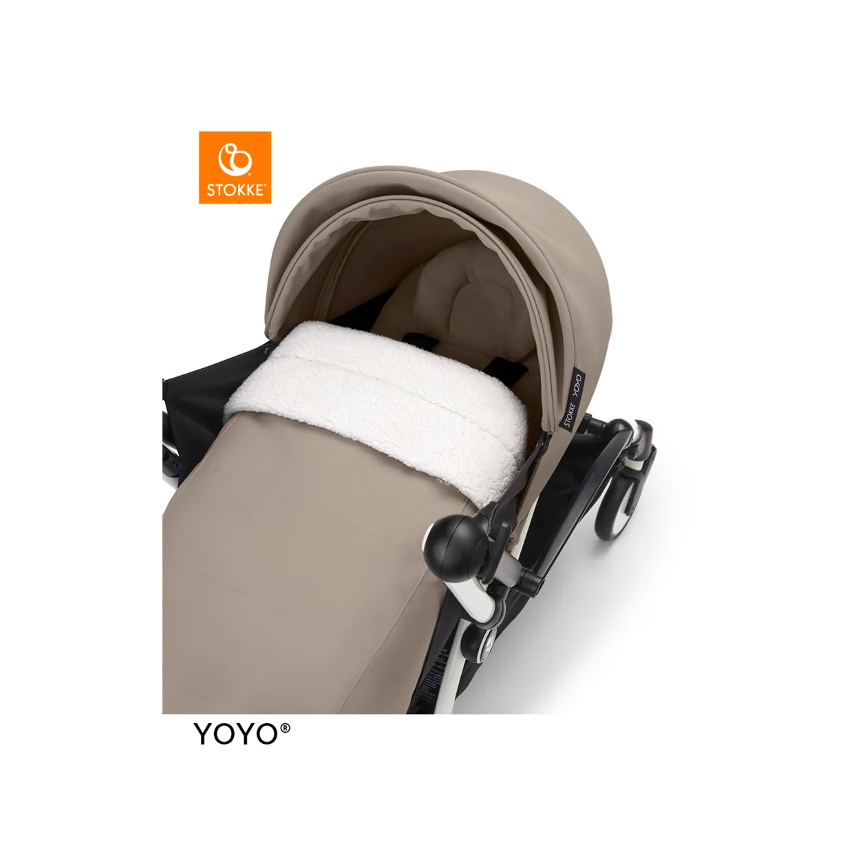 Stokke® YOYO® Newborn Pack, 6 Pcs., Taupe