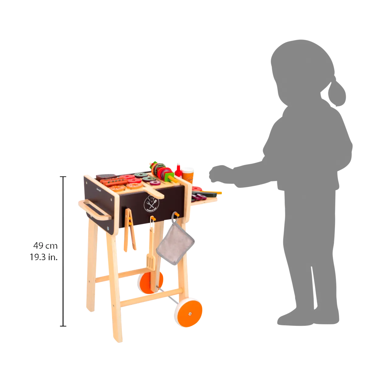 Janod Barbecue pour enfant Ensemble de jeu